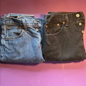 Mens original fit Levi jeans